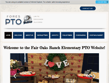 Tablet Screenshot of forespto.com